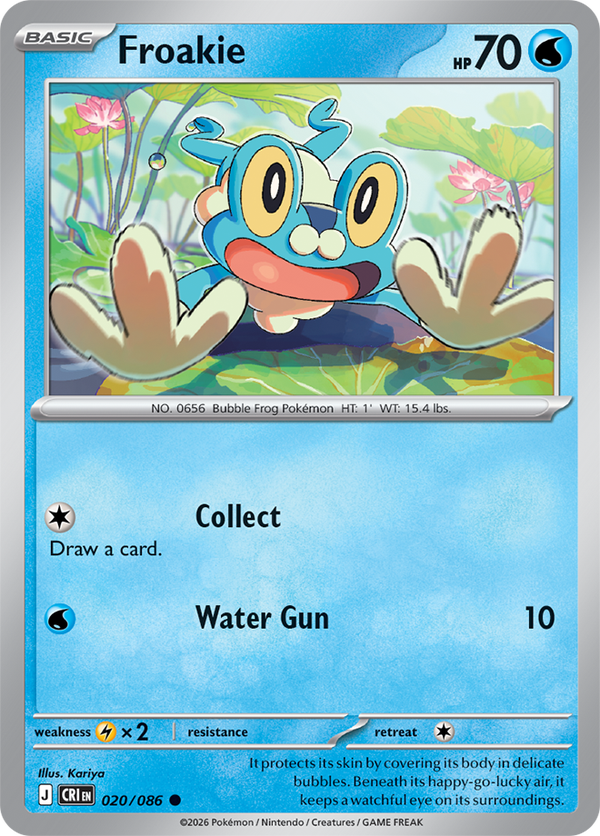 Froakie CRI #020