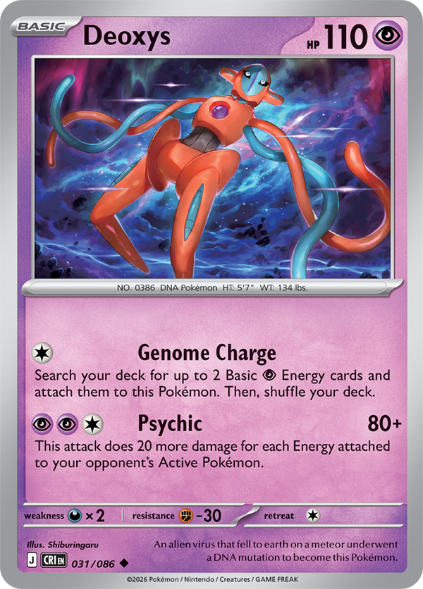Deoxys CRI #031