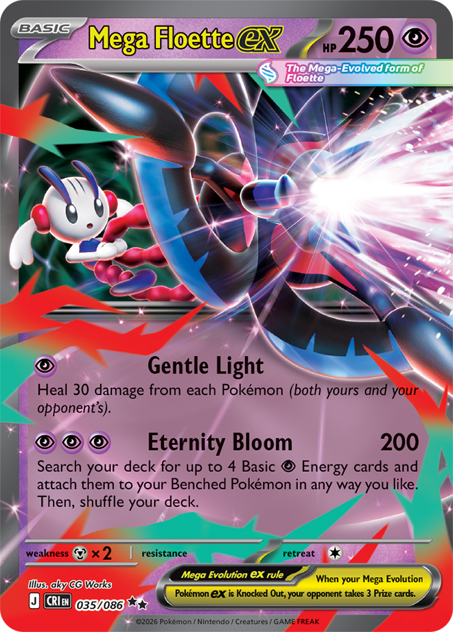 Mega Floette ex CRI #035
