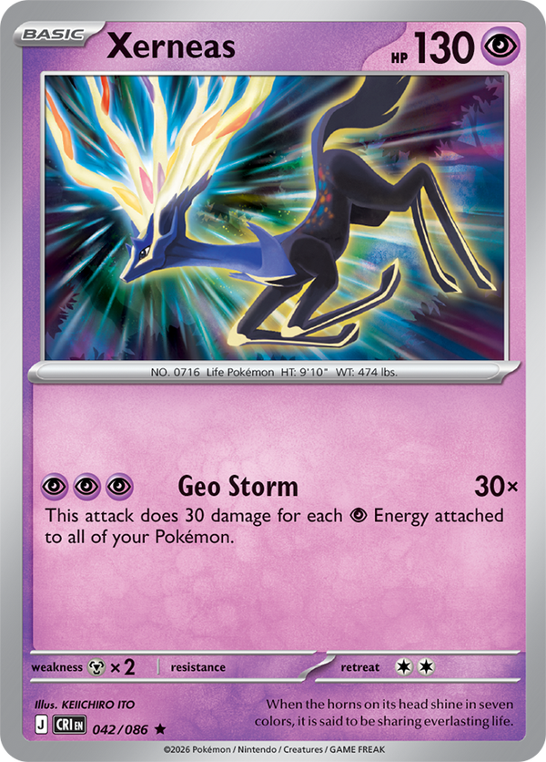 Xerneas CRI #042