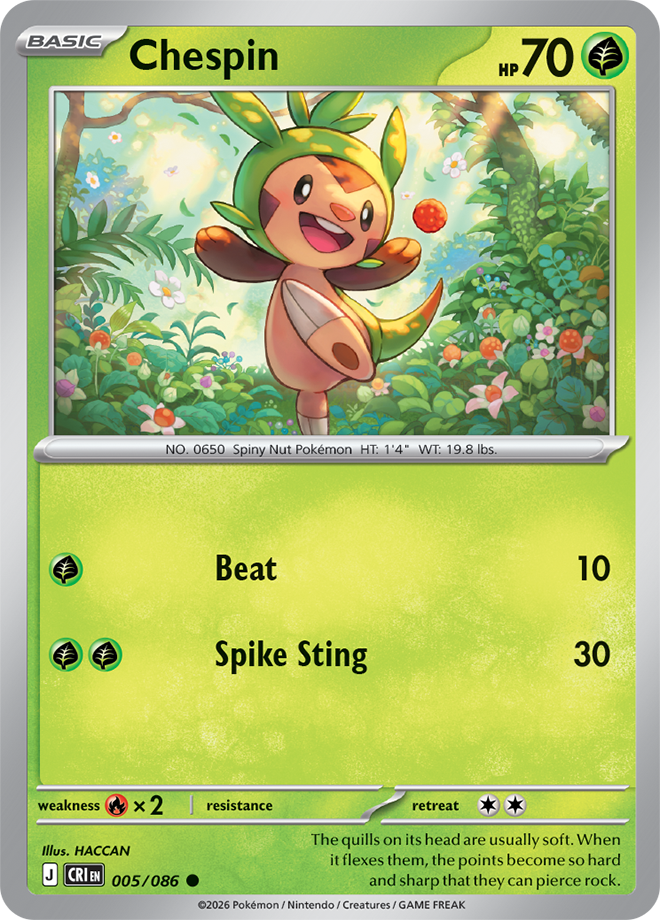 Chespin CRI #005