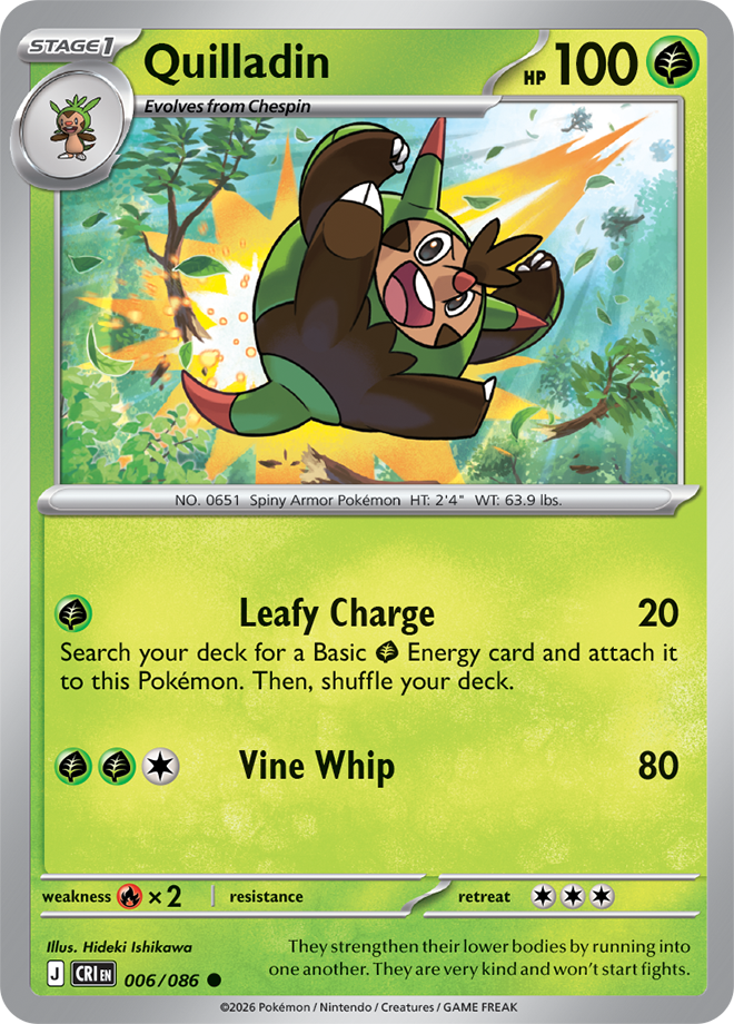 Quilladin CRI #006