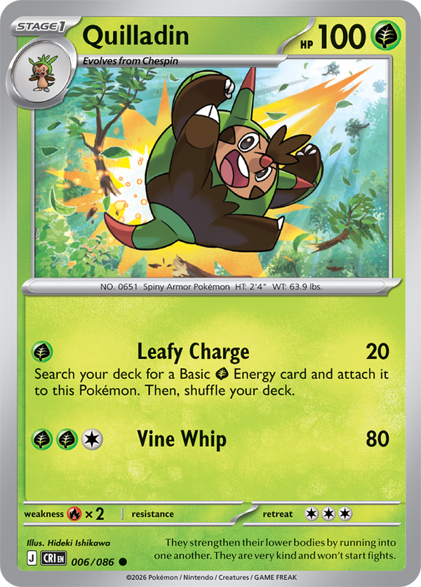 Quilladin CRI #006