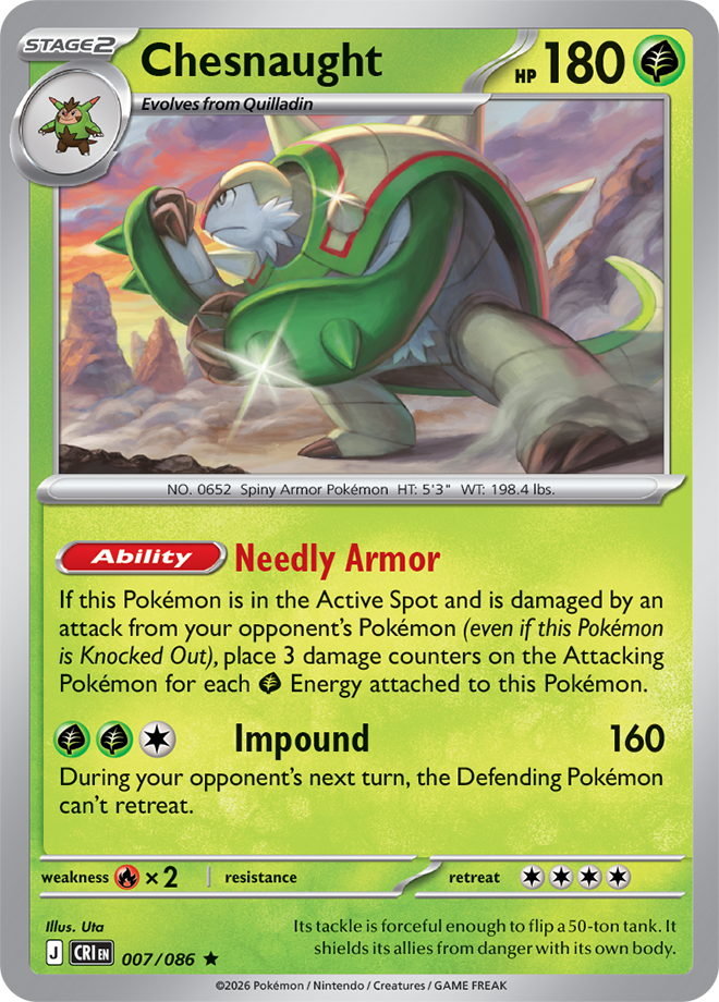 Chesnaught CRI #007