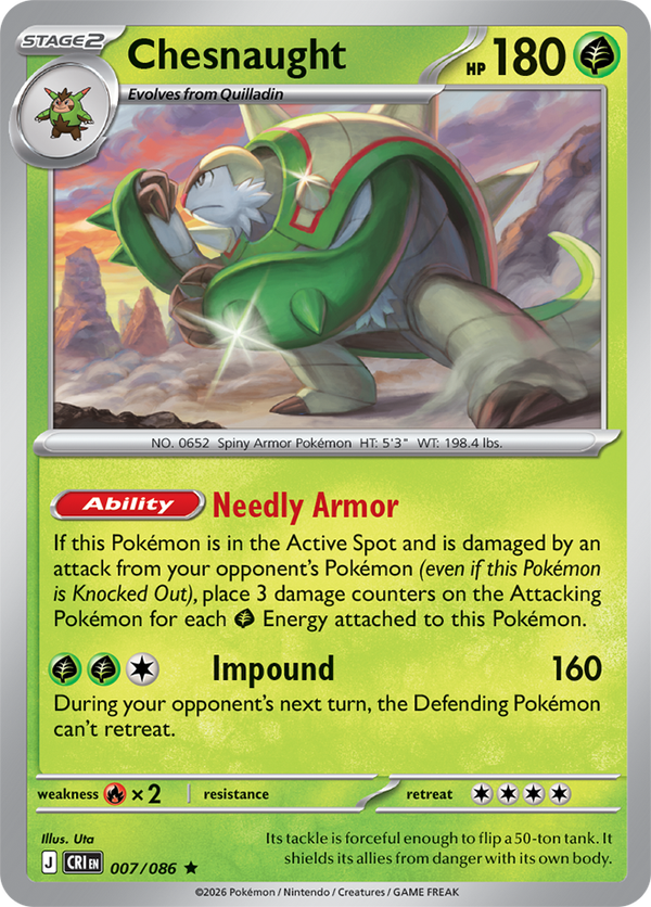 Chesnaught CRI #007