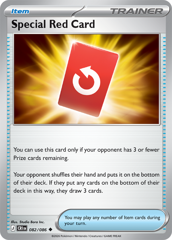 Special Red Card CRI #082