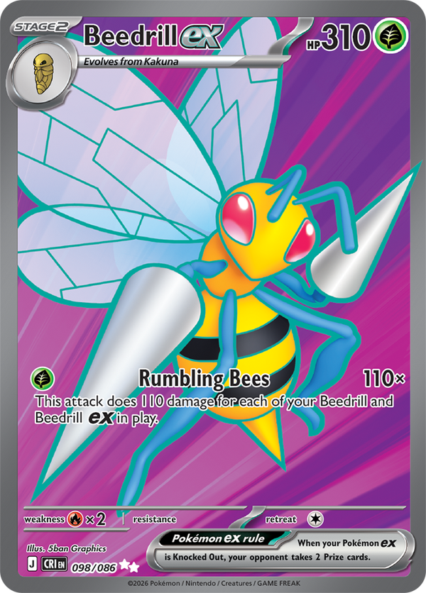 Beedrill ex CRI #098