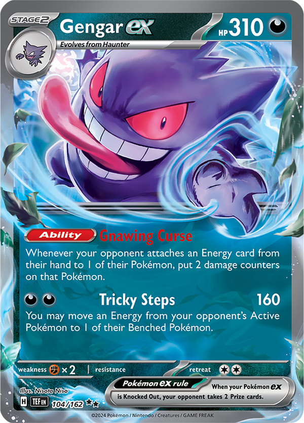 TEF #104 Gengar ex