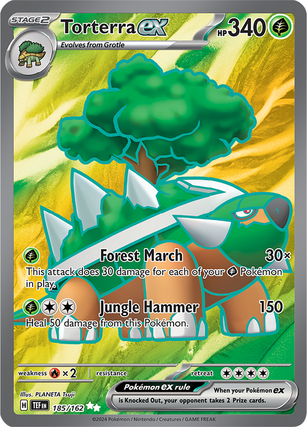 TEF #185 Torterra ex