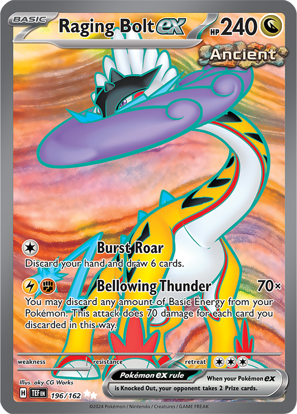 TEF #196 Raging Bolt ex