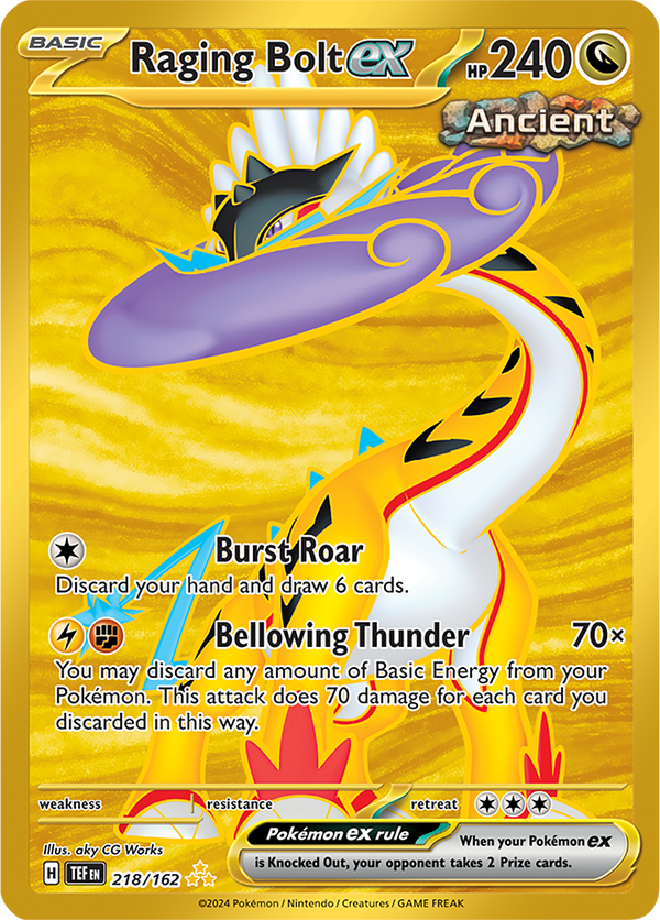 TEF #218 Raging Bolt ex