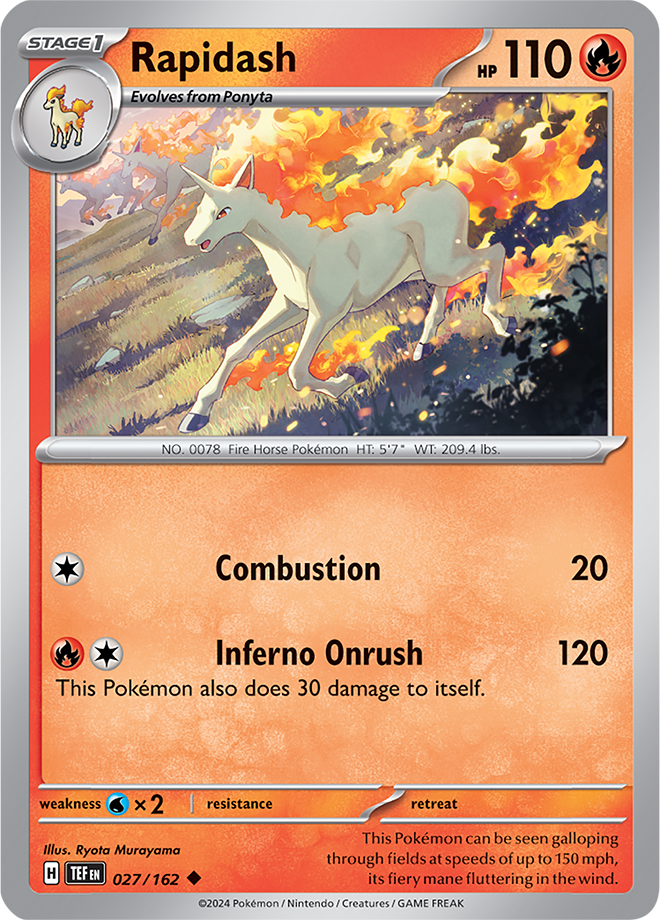 TEF #027 Rapidash