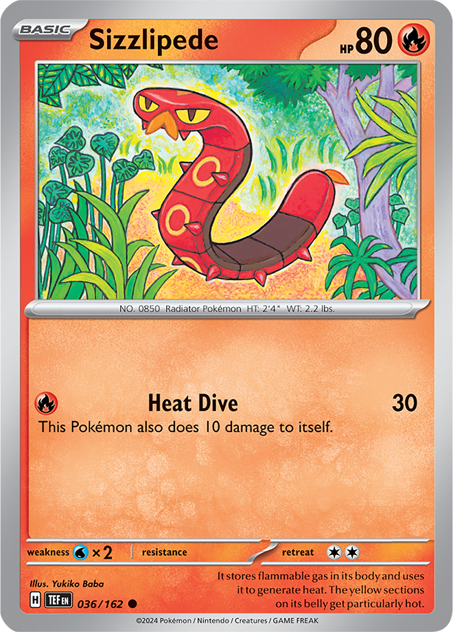 TEF #036 Sizzlipede