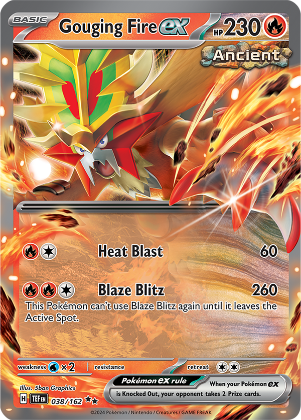 TEF #038 Gouging Fire ex