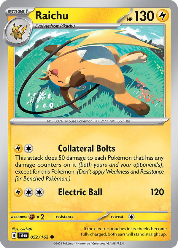 TEF #052 Raichu