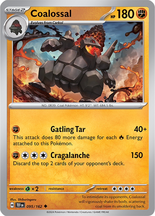 TEF #095 Coalossal