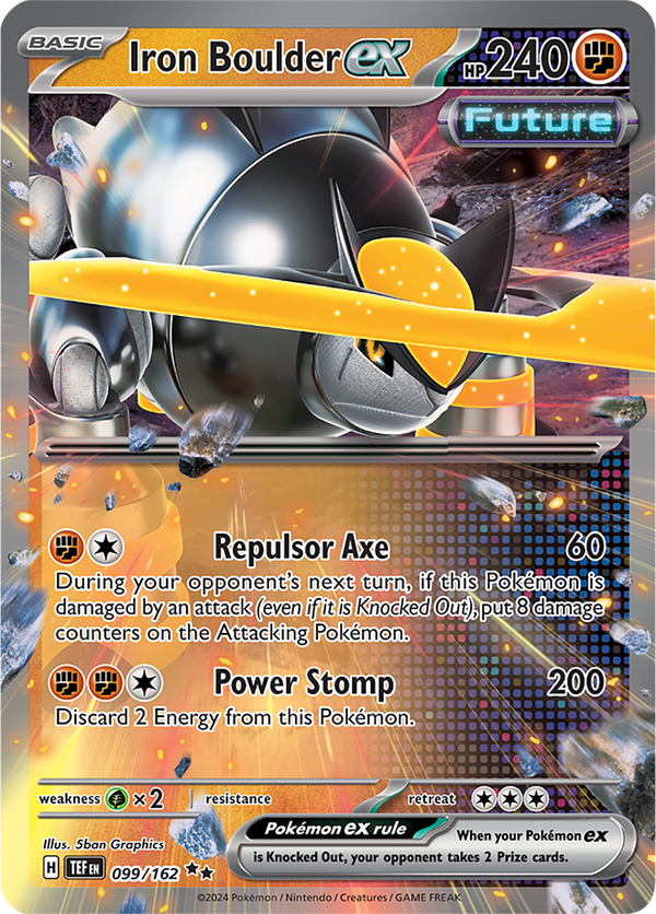 TEF #099 Iron Boulder ex