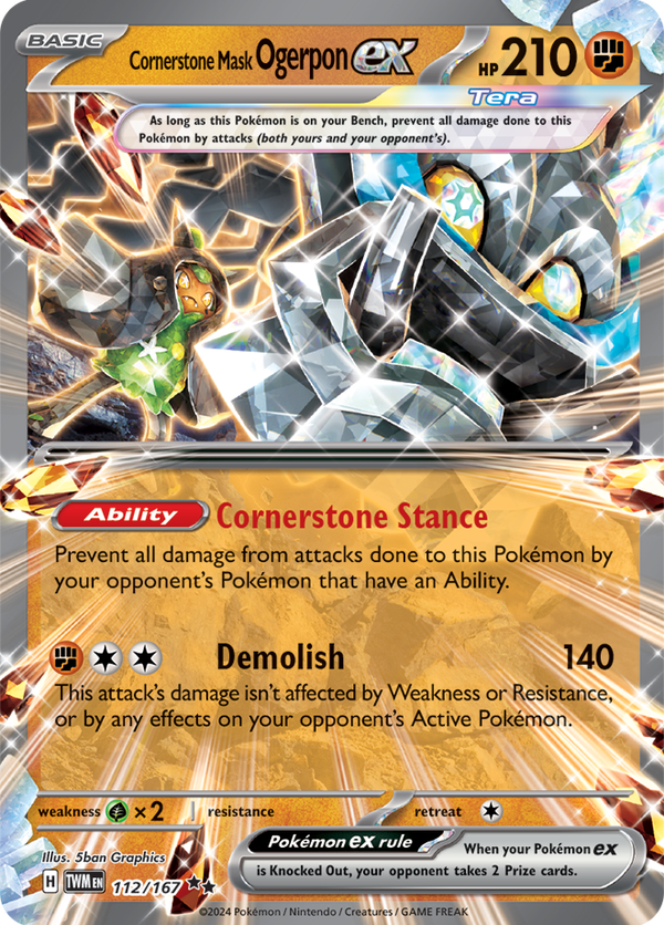 TWM #112 Cornerstone Mask Ogerpon ex