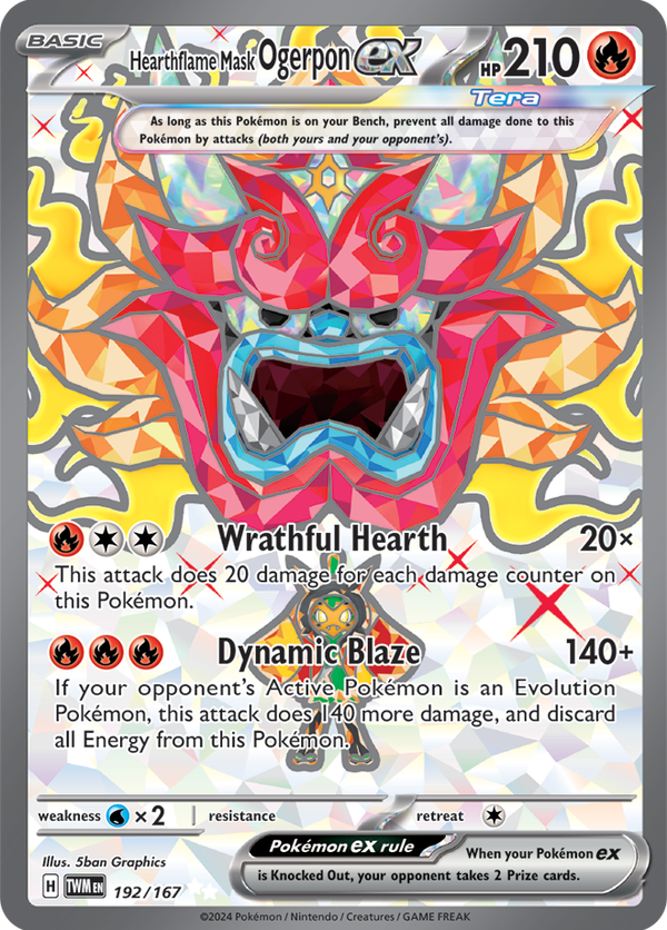 TWM #192 Hearthflame Mask Ogerpon ex