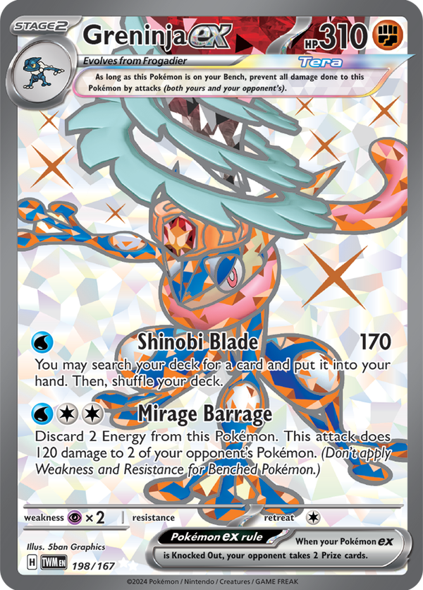 TWM #198 Greninja ex