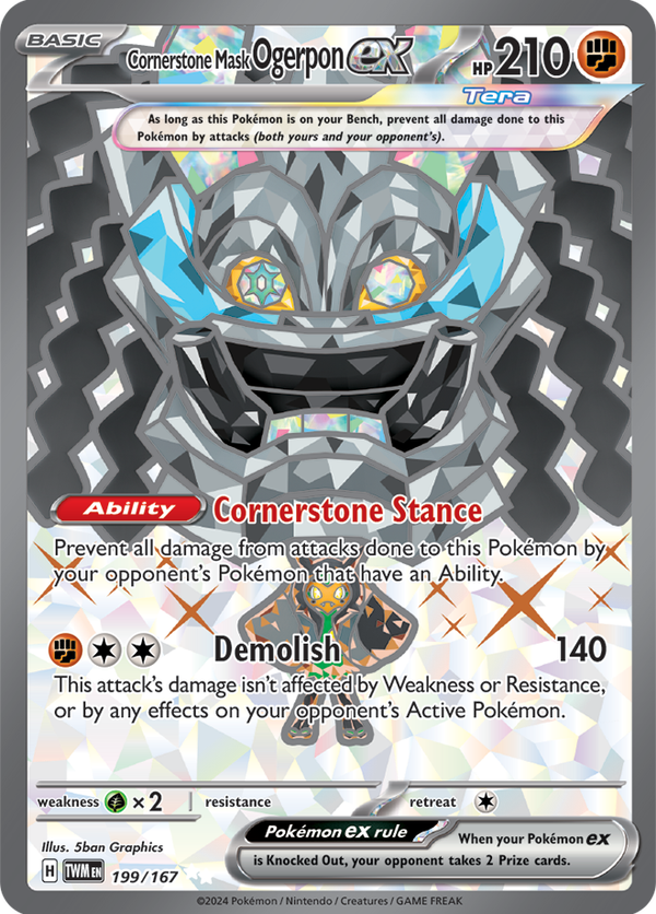 TWM #199 Cornerstone Mask Ogerpon ex