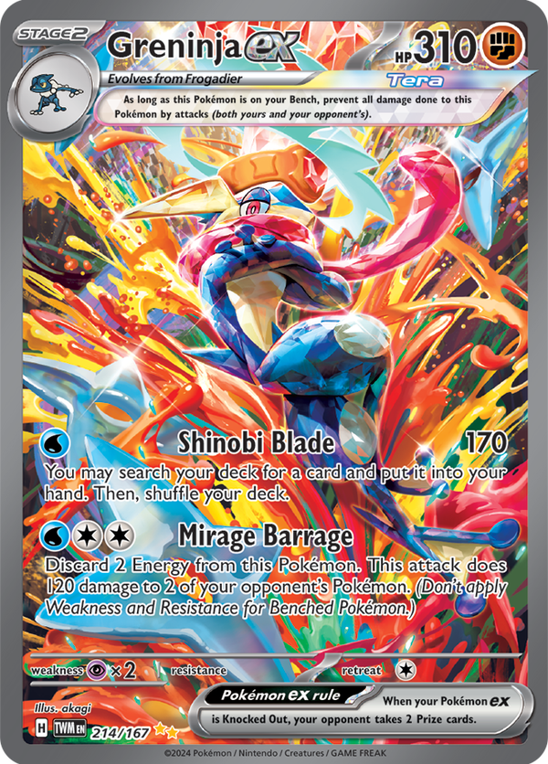TWM #214 Greninja ex