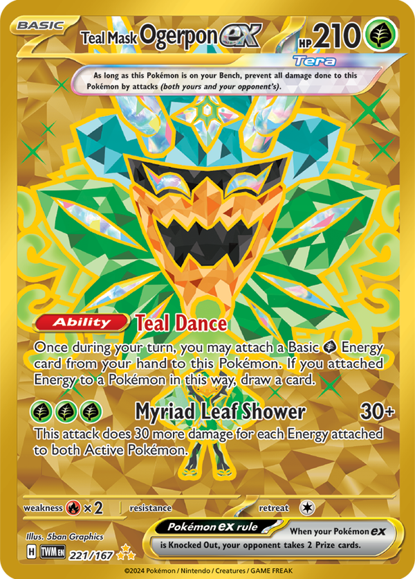 TWM #221 Teal Mask Ogerpon ex