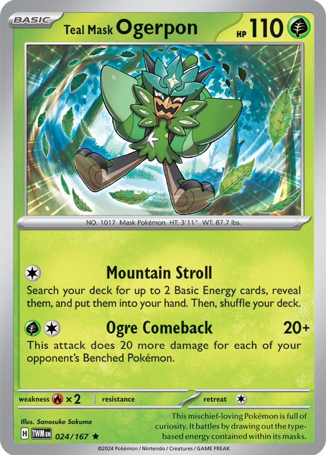 TWM #024 Teal Mask Ogerpon