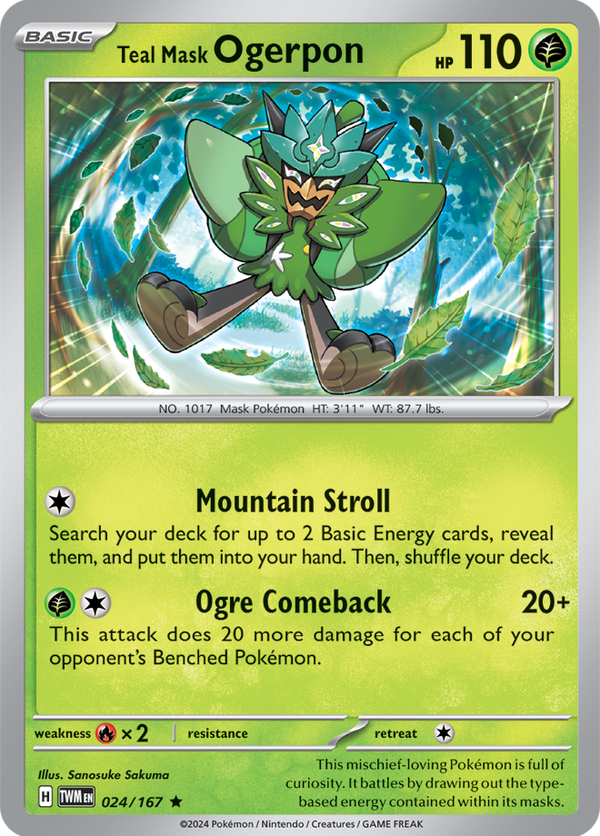TWM #024 Teal Mask Ogerpon