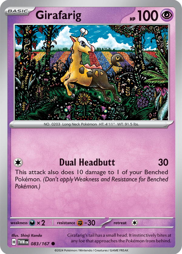 TWM #083 Girafarig
