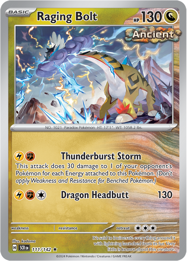 SCR #111 Raging Bolt