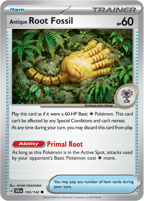 SCR #130 Antique Root Fossil