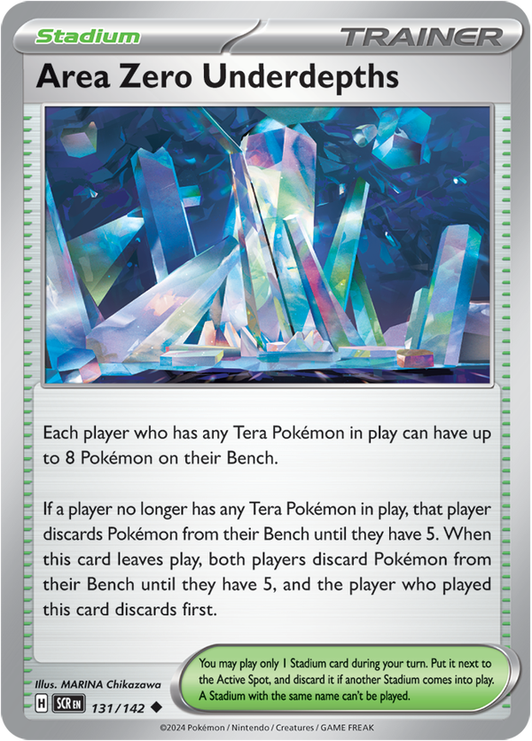 SCR #131 Area Zero Underdepths