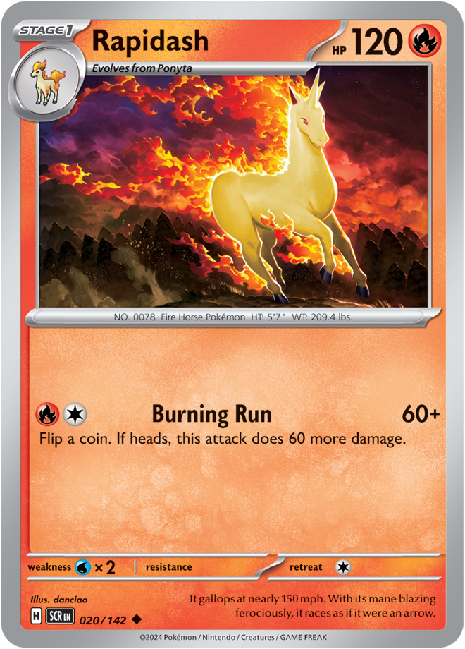SCR #020 Rapidash