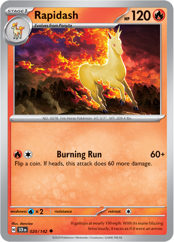 SCR #020 Rapidash