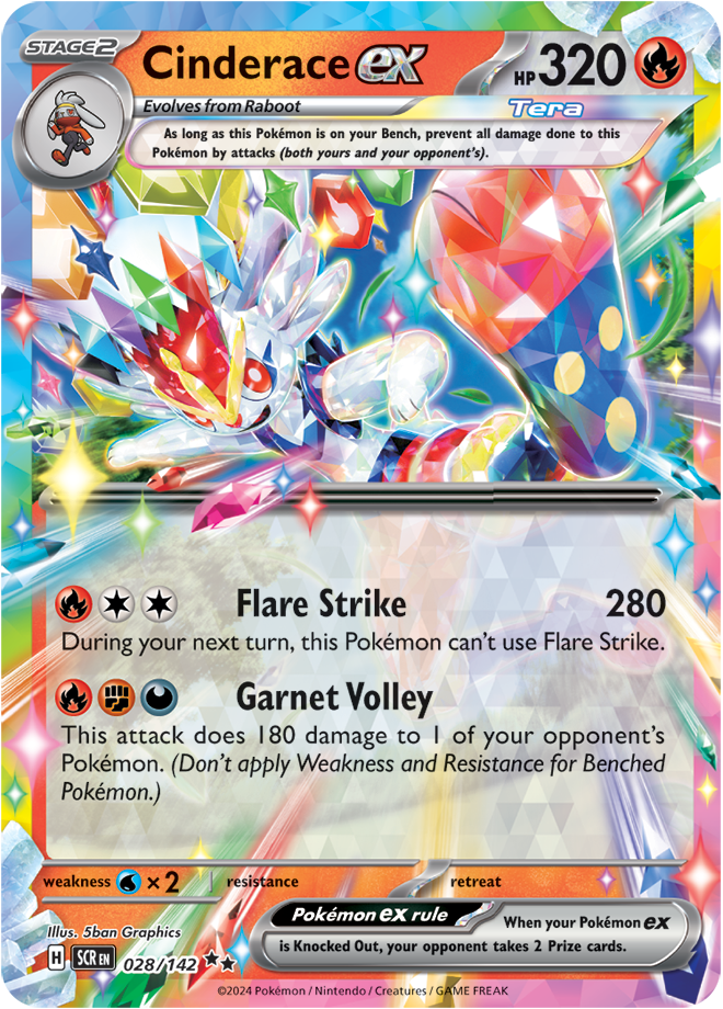 SCR #028 Cinderace ex