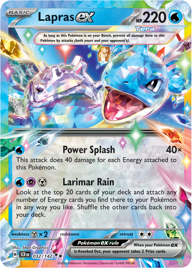 SCR #032 Lapras ex