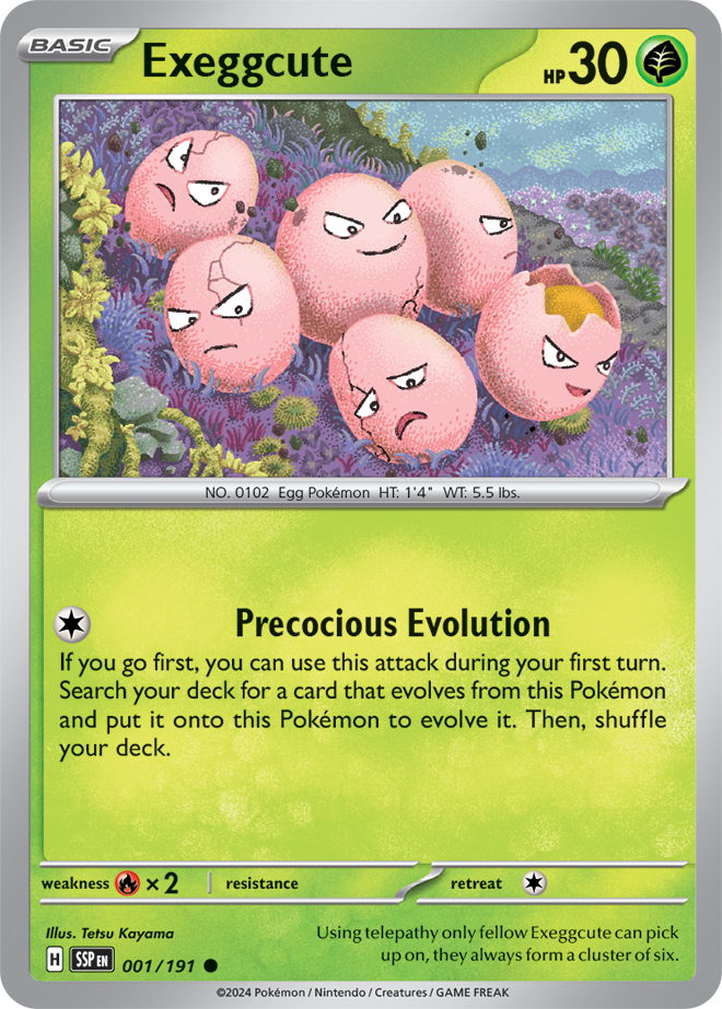 Exeggcute SSP #001