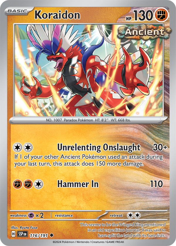 Koraidon SSP #116