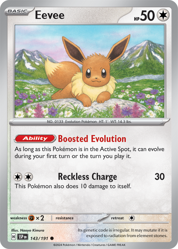Eevee SSP #143