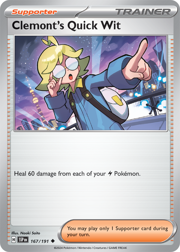 Clemont’s Quick Wit SSP #167