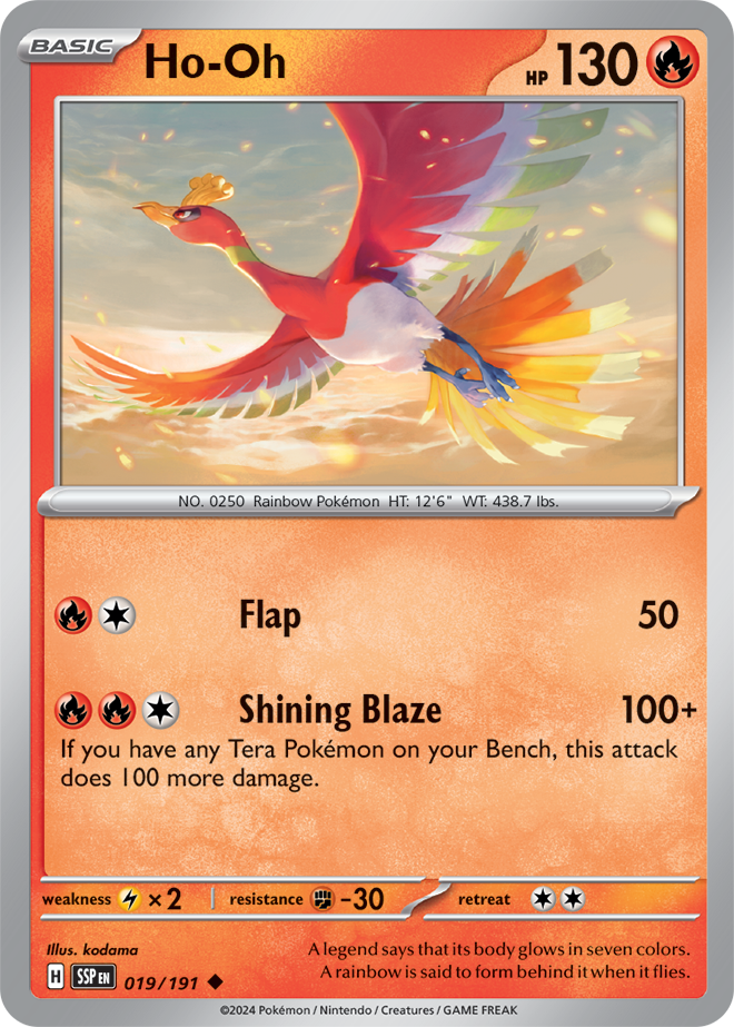 Ho-Oh SSP #019