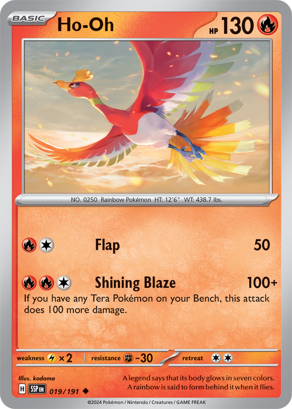 Ho-Oh SSP #019