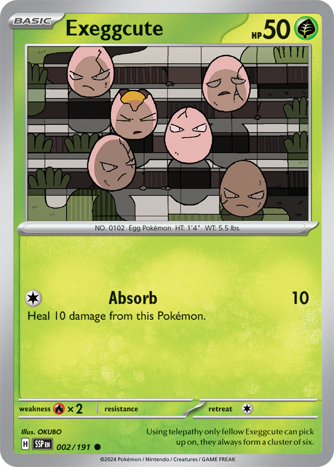 Exeggcute SSP #002