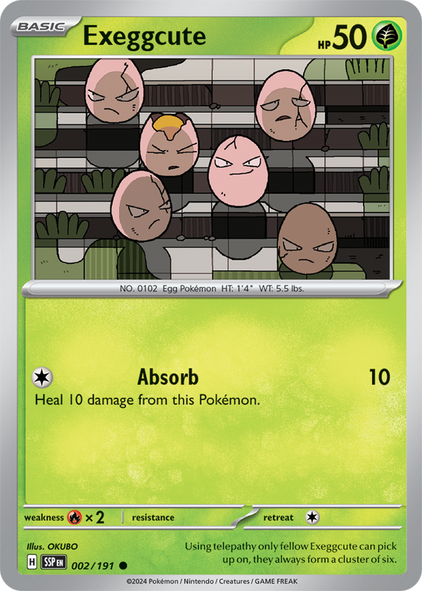 Exeggcute SSP #002