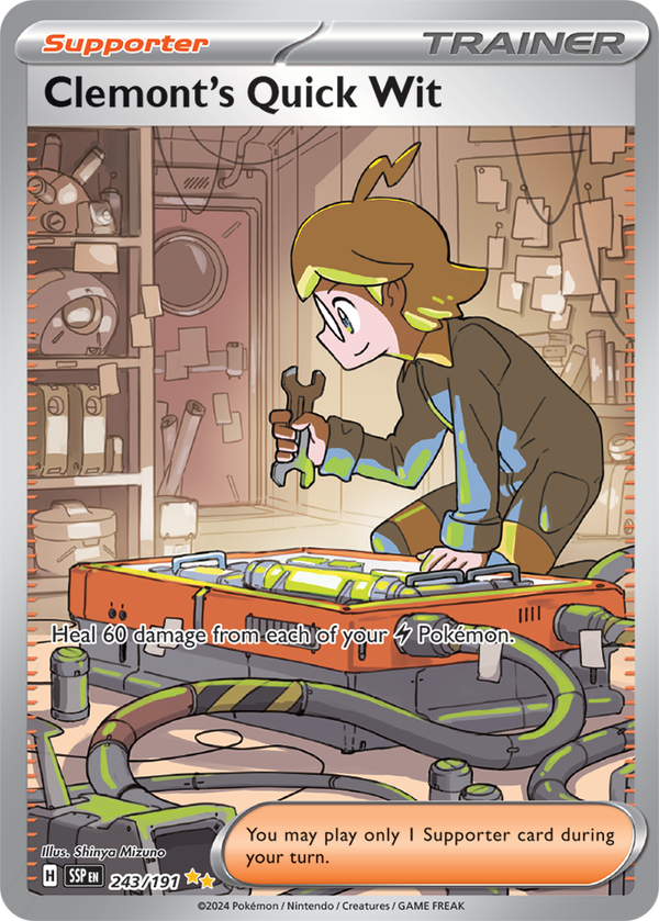Clemont’s Quick Wit SSP #243