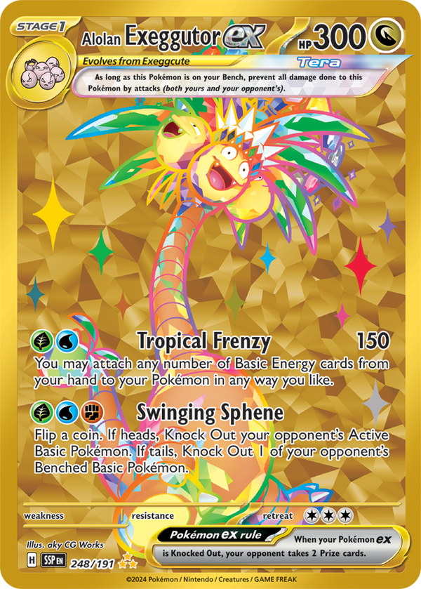 Alolan Exeggutor ex SSP #248