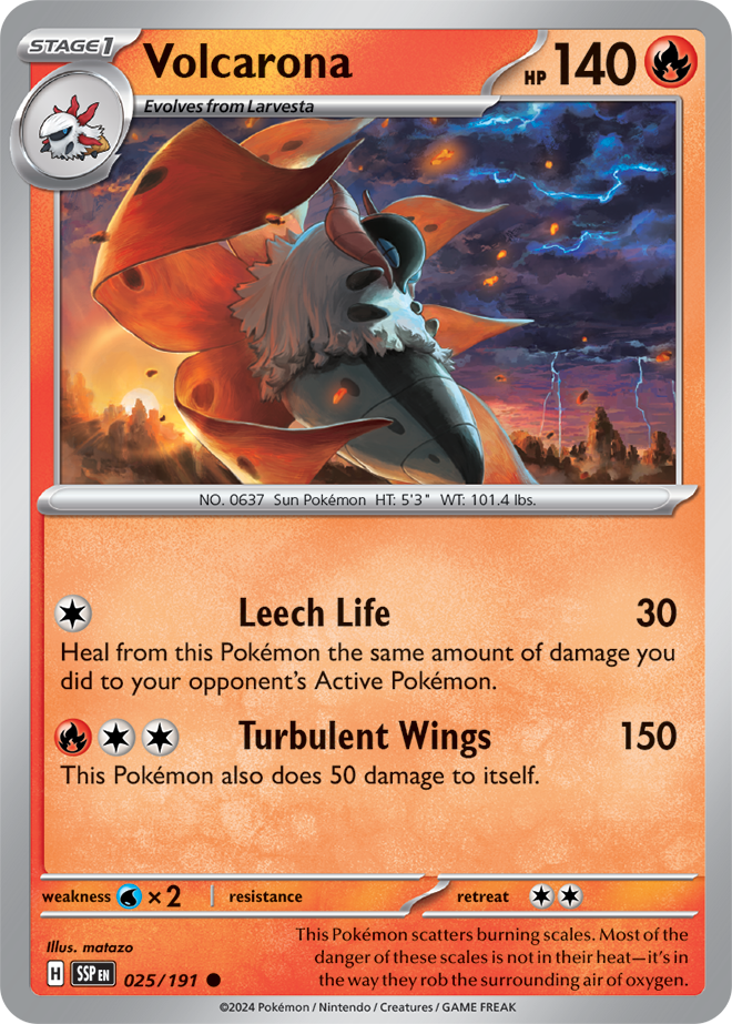 Volcarona SSP #025