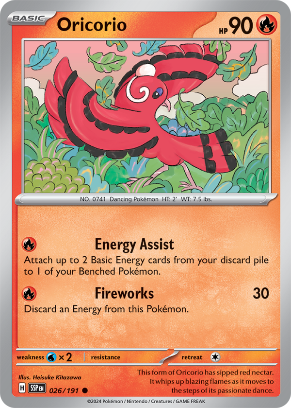 Oricorio SSP #026