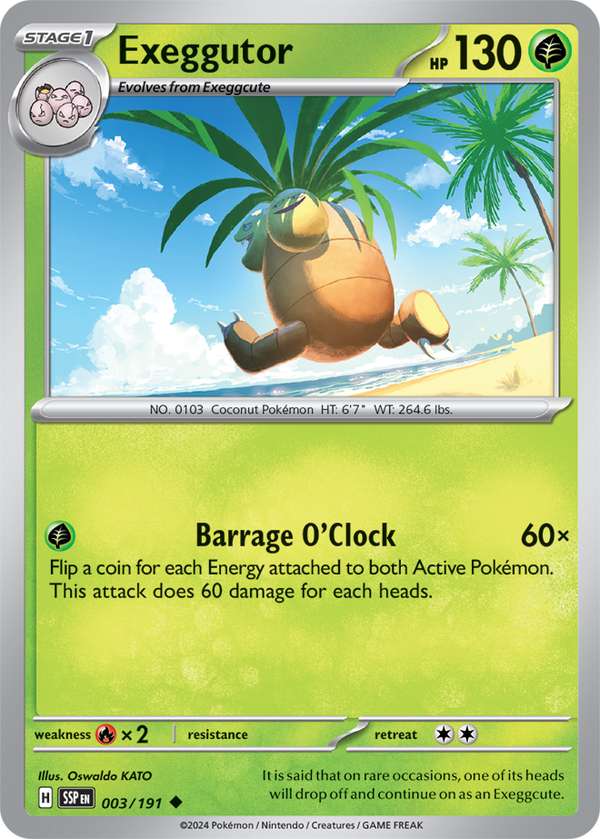 Exeggutor SSP #003